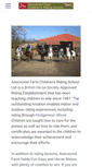 Mobile Screenshot of childrensridingschool.co.uk